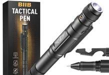 BIIB Geschenke für Männer, Multitool Tactical Pen, Vatertagsgeschenke für Papa, Taktischer Stift Gadgets für Männer Geschenke für Papa Geschenk Vatertag, Geburtstagsgeschenk, Weihnachtsgeschenke