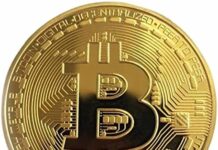 Shinekoo Gold überzogene Bitcoin Münze Sammlerstück BTC Münze Kunstsammlung Physikalisch …