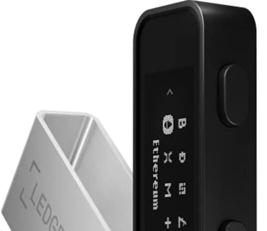 Ledger Nano S Plus-Hardware-Wallet (Mattschwarz) – zum Schutz von Kryptos, NFTs und Token