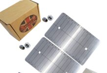 Hooe England Crypto Seed Storage 2 x Lazer Gravierte Kalt Titan Metallplatte Brieftasche Stanzbar oder Ätzbare Platte für Offline Bitcoin Ethereum Cryptowährung Phrase Mnemonic Backup Recovery Word