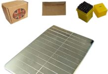 Hooe England Krypto-Samenaufbewahrung, kalter Edelstahl, hochglanzpolierte Metallplatte, externe Geldbörse, Phrase, Kryptowährungs-Wort-Wiederherstellungs-Kit mit Alphabet-Zahlenstempel