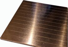 Hooe England™ Seed Phrase Kühlaufbewahrung, extra groß, Kupfer, Metallplatte, Brieftasche, externe Bitcoin, Krypto, Enemonisch, Wort-Backup, Recovery Kit mit manuellem Gravurstift