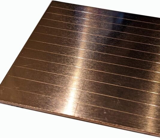 Hooe England™ Seed Phrase Kühlaufbewahrung, extra groß, Kupfer, Metallplatte, Brieftasche, externe Bitcoin, Krypto, Enemonisch, Wort-Backup, Recovery Kit mit manuellem Gravurstift