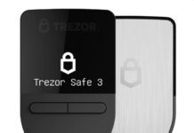Trezor Safe 3 – Passphrase und Krypto Hardware Wallet mit Secure Element-Schutz – Kaufen,Speichern,Verwalten Sie Digitale Assets Einfach und Sicher (Stellar Silver)
