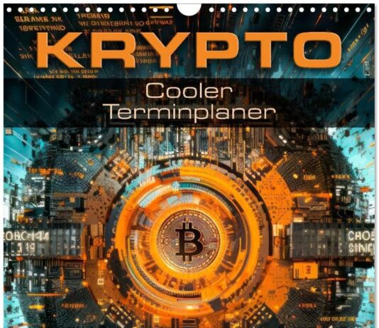 KRYPTO Cooler Terminplaner (Wandkalender 2025 DIN A3 hoch), CALVENDO Monatskalender