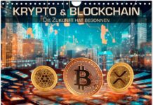 Krypto und Blockchain (Wandkalender 2025 DIN A4 quer), CALVENDO Monatskalender