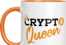 Tasse mit Spruch – Crypto Queen – Bitcoin – Aktien – Bullrun – witzig- Geschenkidee – Kryptowährung – Motivation – Geburtstagsgeschenk – Statement – Sie
