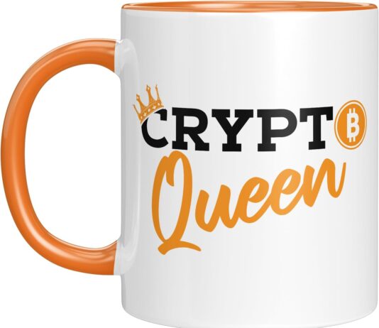 Tasse mit Spruch – Crypto Queen – Bitcoin – Aktien – Bullrun – witzig- Geschenkidee – Kryptowährung – Motivation – Geburtstagsgeschenk – Statement – Sie