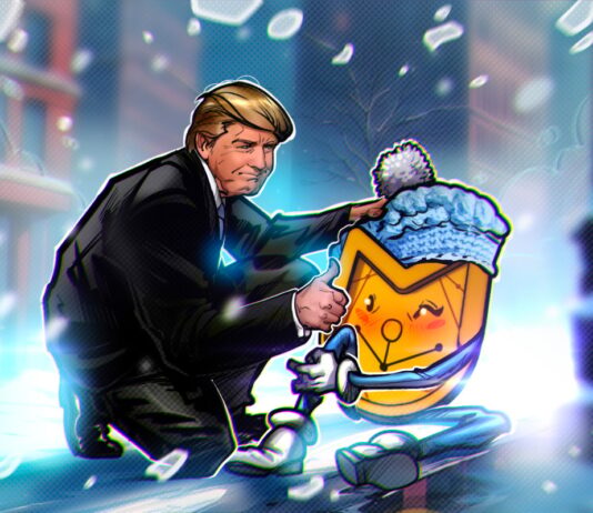 Trump sieht eigenen Memecoin als politisches Stimmungsbarometer